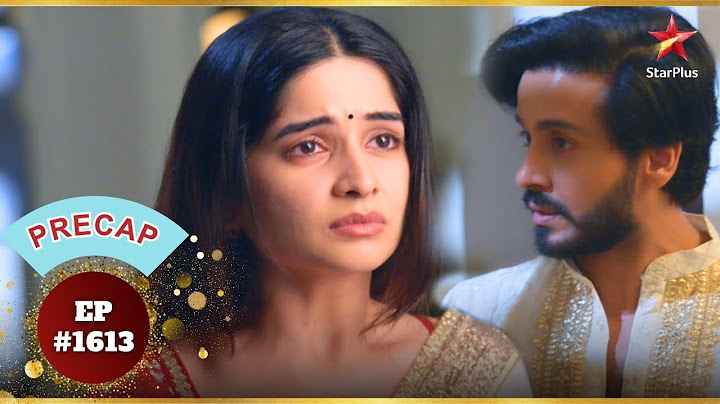 Neil Reasons With Savi! | Ep.1613 | Precap| Ghum Hai Kisikey Pyaar Meiin | Mon-Sun | 6:30PM