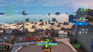 Fortnite saison 9 - Nouveau mode de jeux Assaut sur la plage avec un ami.