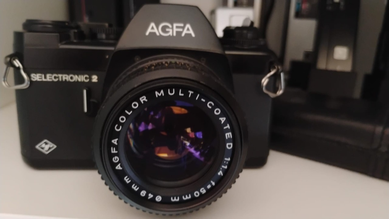 Agfa Selectronic 2, зеркальная фотокамера с объективом f1.4. Что это такое???