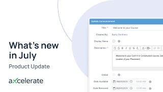 What's new in aXcelerate | July 2023