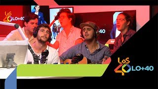 Video thumbnail of "Álvaro Soler y Morat cantan en directo "Yo contigo, tú conmigo""