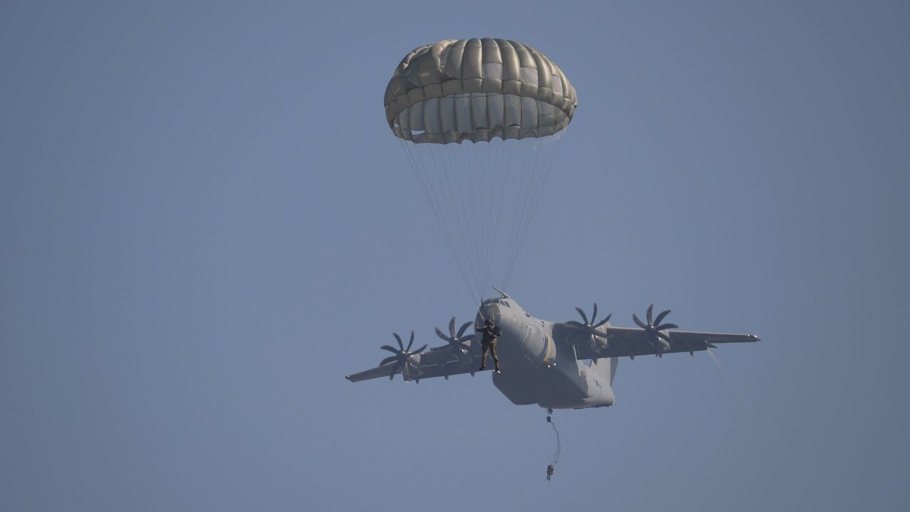 Exercise Falcon Leap Dropping Ginkelse Heide Rehearsal 80 Year Market Garden 19 sept 2024