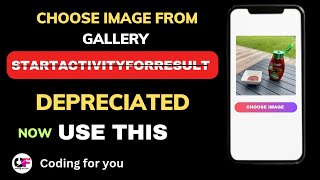 Get Image From Gallery | Android Studio Tutorial | Choose Image From Gallery in Android