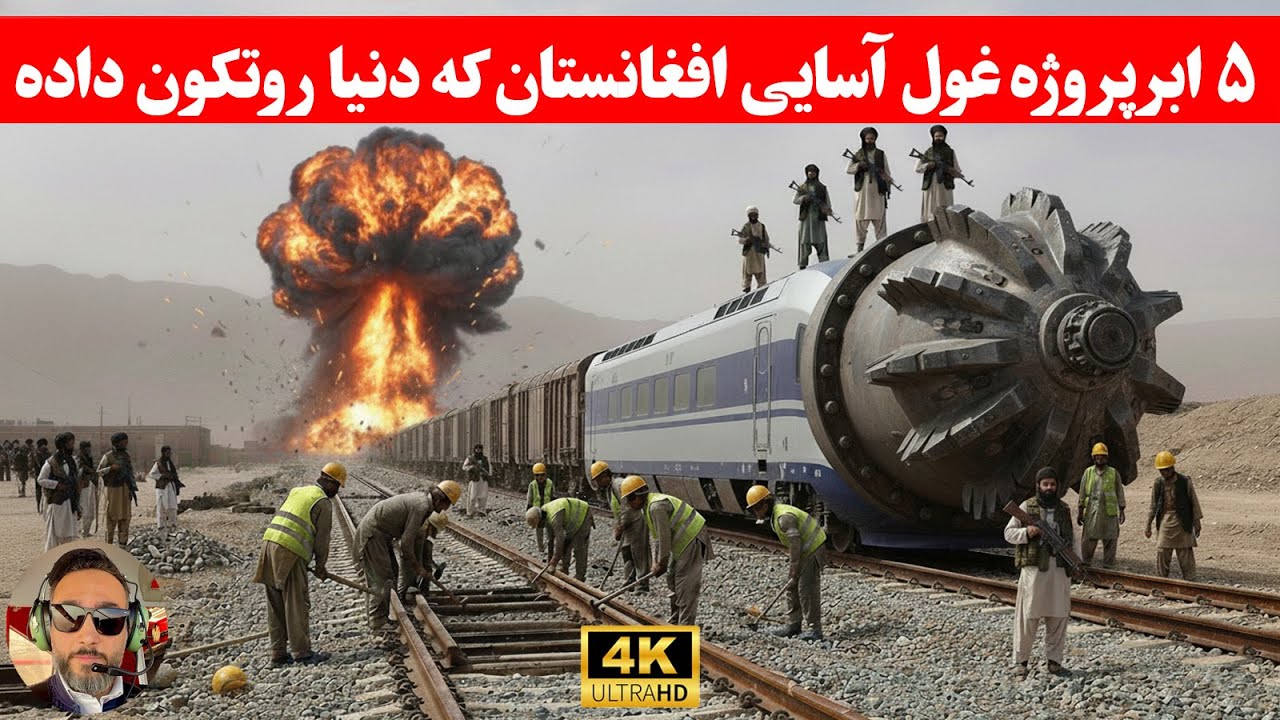 مهم:افغانستان در حال ساخت بزرگ‌ترین پروژه‌های تاریخش/گردو‌خاک طالبان رو‌ببینید