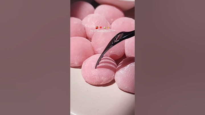 طريقه تحضير موتشي سهل ولذيذ 🍡