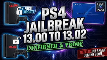 PS4 Jailbreak Firmware 13.00 to 13.02: Live Proof & Status Update