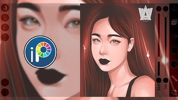 VEXEL ART (SPEEDPAINT) | MINIMAL STYLE 🖤 | @ibisPaint
