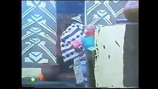 Lilian Dube acting as Baratang in TV drama called Mopheme