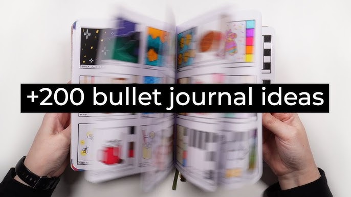 Bullet journal ideas MARATHON 💜 +120 ideas for your bujo 