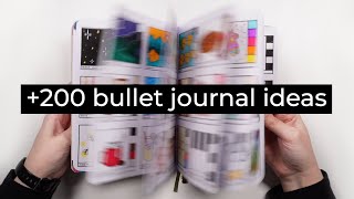 Bullet journal ideas MARATHON 💜 +200 ideas for your bujo