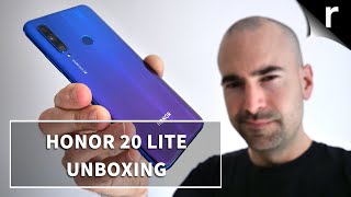 Honor 20 Lite Unboxing & Tour