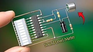 Turn Sound Into Lights! 🔥 DIY VU Meter Circuit | Music Reactive LEDs