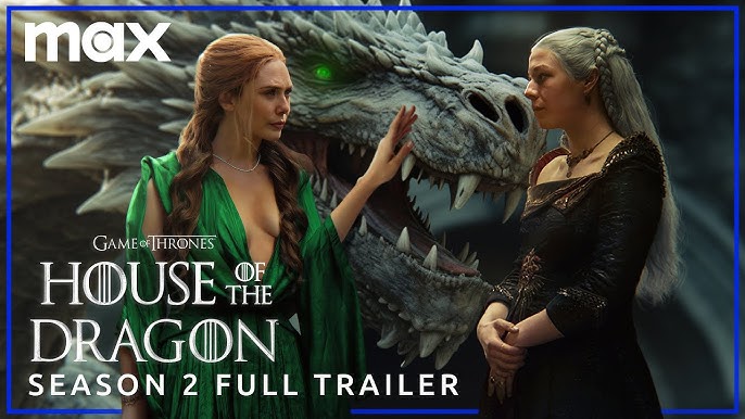 Primeiro trailer da 2ª temporada de House of the Dragon é