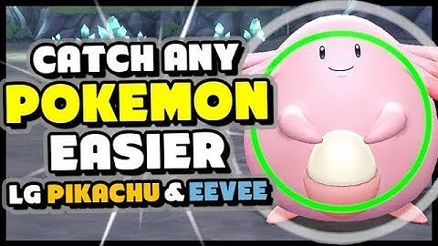 How To CATCH ANY POKEMON EASIER in Pokemon Lets Go Pikachu and Eevee! - Four Tips