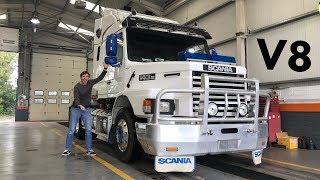 1996 SCANIA 143M T-Series Full Tour, Exhaust Sound & Short Drive
