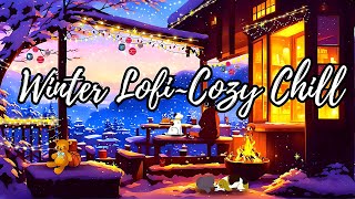 Winter Lofi : Cozy Chill 🌨️🐾| Cozy Winter Lo Fi❄️| Lofi Hip-hop Mix~ beats to sleep/study/relax to