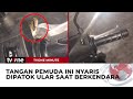 Asik Berkendara Pemotor ini Temukan Ular di Motornya | tvOne Minute