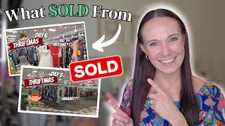 What Are the BEST Items to Sell on eBay Poshmark? Thriftmas What Sold Day 5 & 6 #reselling