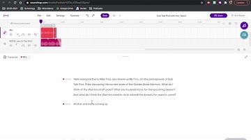 Transcription Feature