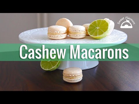 How to make Cashew Macarons - Italian Meringue Method