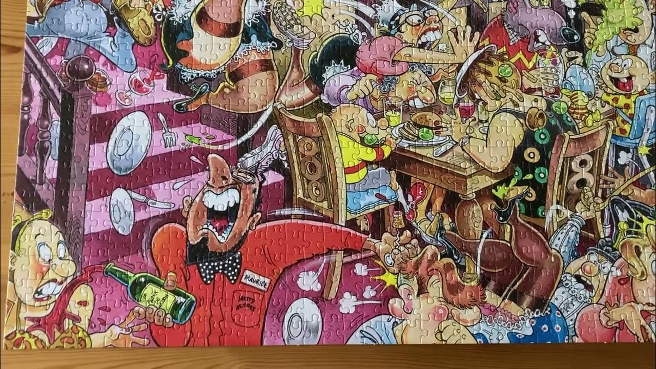 Wasgij mystery puzzle 5 sunday lunch youtube