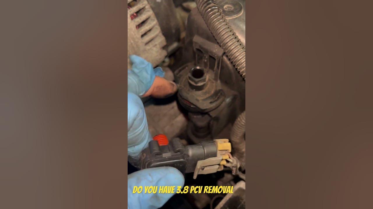 Gm 3 8 pcv valve removal youtube