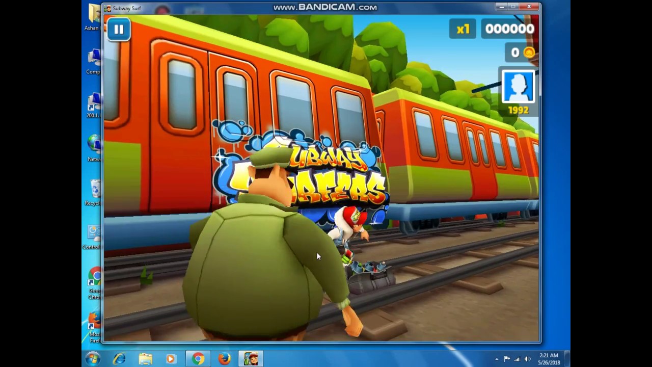 Desktop Subway Surfers keyboard (syncwithtech) : syncwithtech