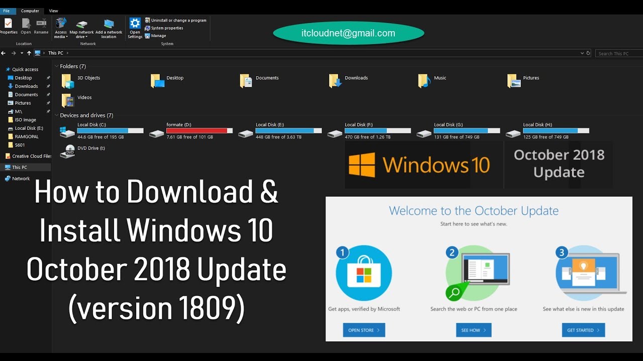 free windows 10 upgrade october 2018