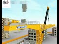 TOWER CRANE ASSEMBLY ANIMATION 🗼🌆