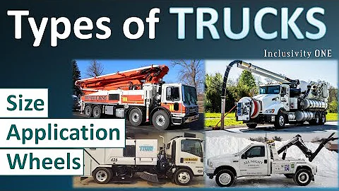 Types of Trucks | Classification of Trucks based on Size, Wheels & Application| InclusivityONE
