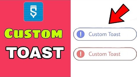 SKETCHWARE : Custom Toast TUTORIAL (easy)