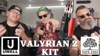 UWELL VALYRIAN 2 KIT - Vape Tree Review (字幕付き)