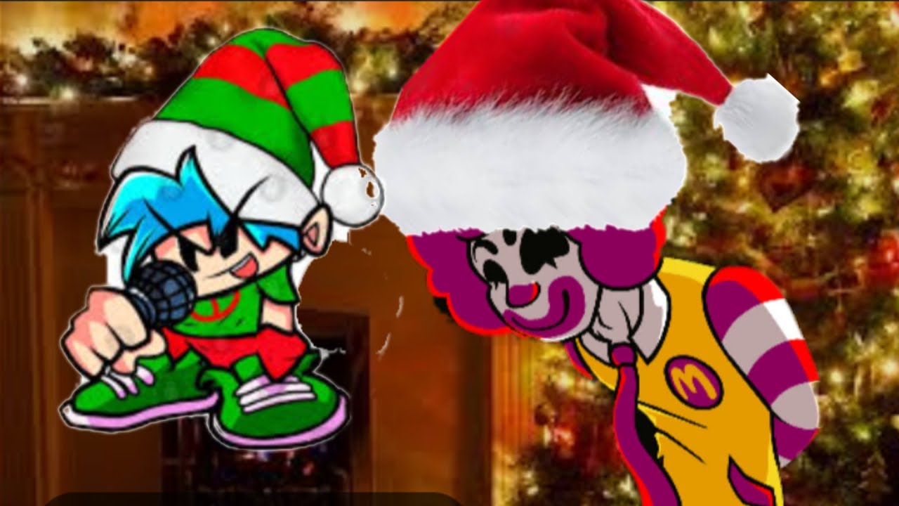 Bf rap batteling Ronald McDonald(fnf McMadness)(Chrismas Special) - YouTube