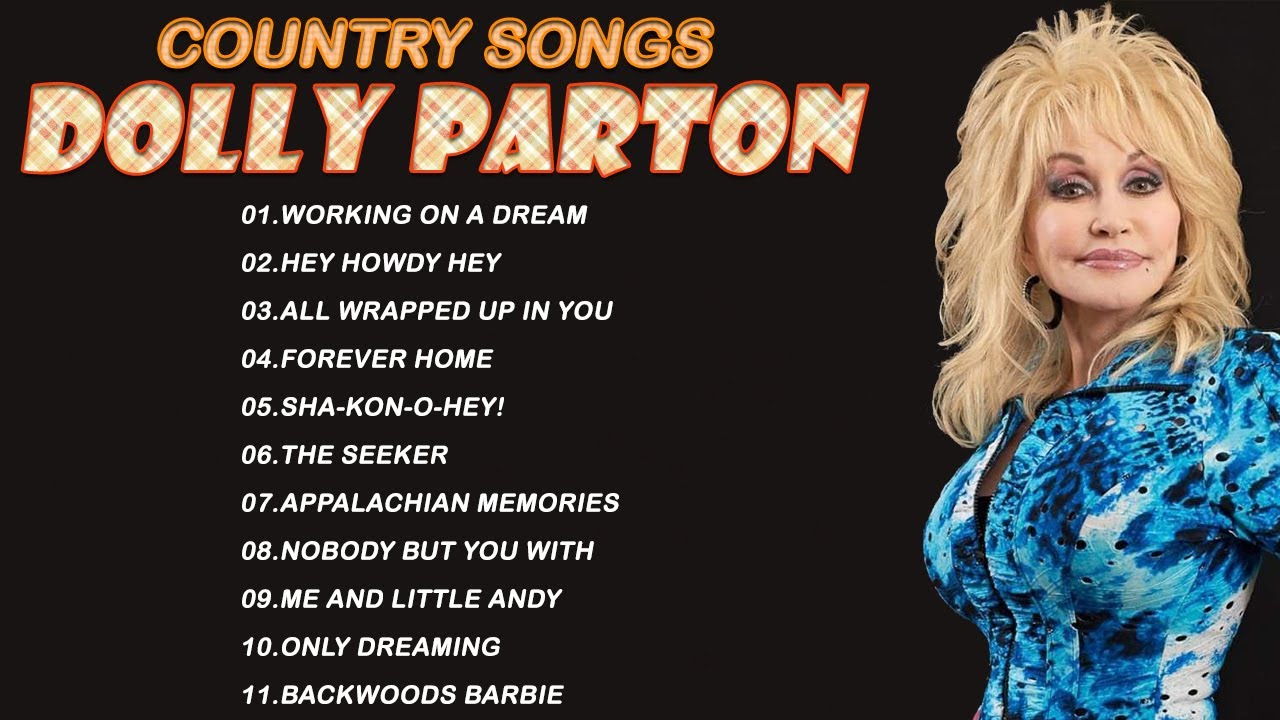 Dolly Parton Greatest Hits Playlist Country Music - Best songs of Dolly ...