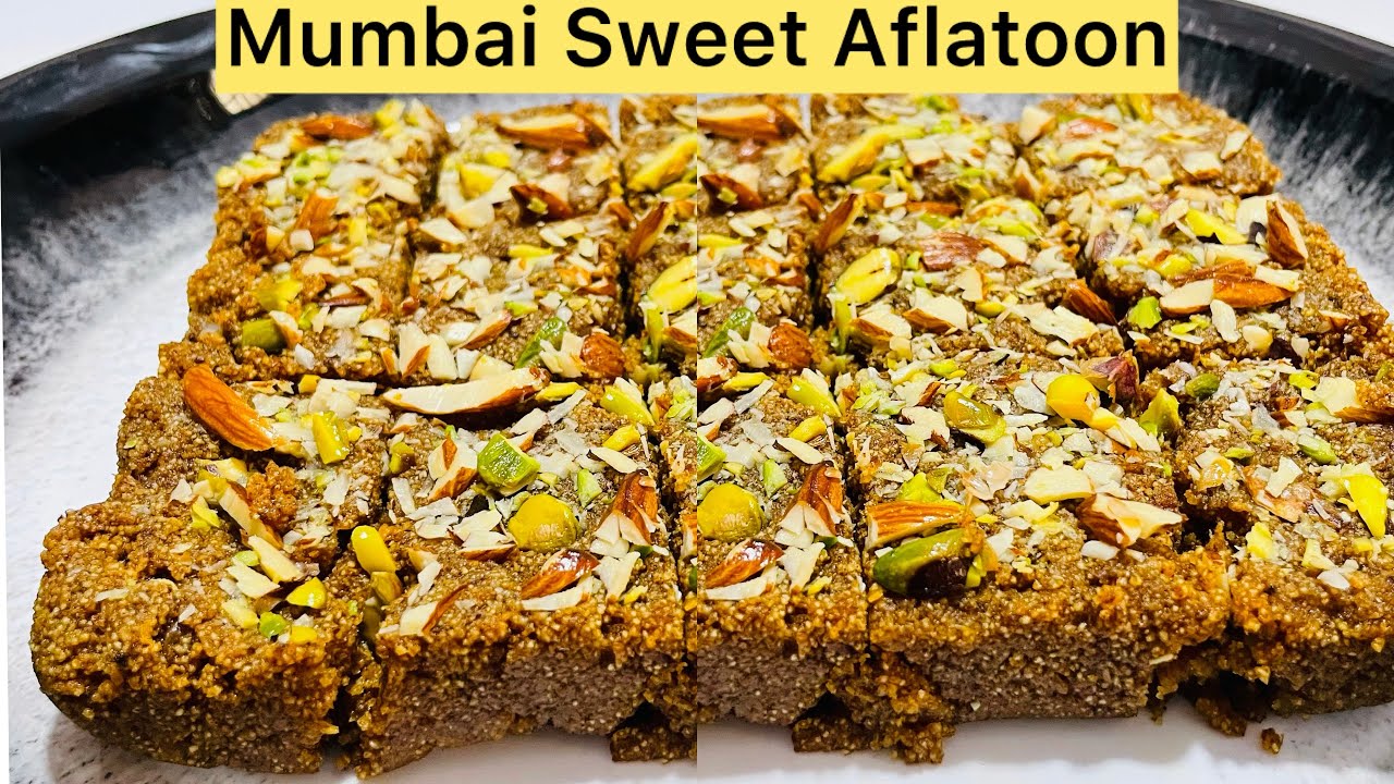 Mumbai Famous Aflatoon Sweet Recipe | How to Make Aflatoon Mithai - YouTube
