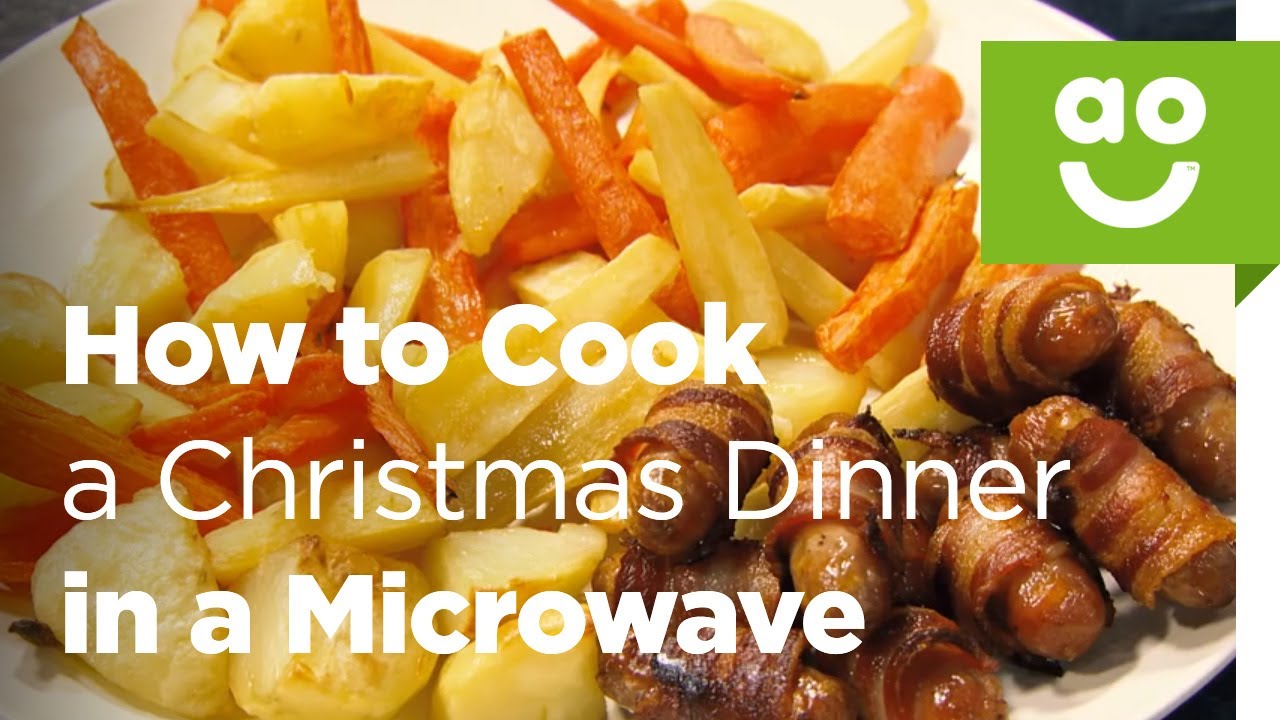 How to cook Christmas Dinner in a microwave with Samsung YouTube