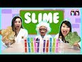 Learn Colors with Slime Challenge at Slime School!!