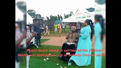 prince Gozie okeke second show on a wheelchair, completely getting better and younger