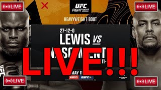 UFC FIGHT NIGHT: LEWIS VS NASCIMENTO LIVE STREAM PLAY-BY-PLAY