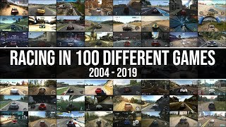This Is What Driving In 100 Different Racing Games Looks Like!! 2004 - 2019 screenshot 5