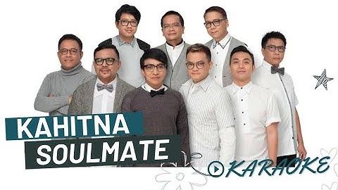 Kahitna - Soulmate | karaoke Lirik Cover