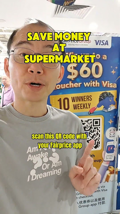 What did you get? I got a $0.60 voucher off ... #fairprice #supermarket #savemoney #sg60