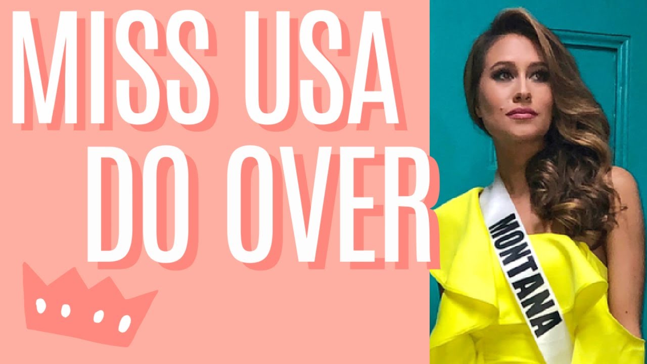 MISS USA do over (What I'd do differently)
