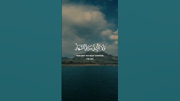 لا الشمس ينبغي لها أن تدرك القمر ولا الليل سابق النهار | سورة يس | ياسر الدوسري 👀