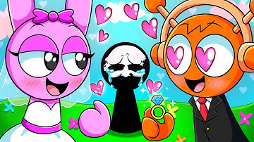 PINKI & OREN GET MARRIED! Incredibox Sprunki Animation