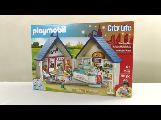 Unboxing Playmobil (fr) : Le restaurant américain transportable