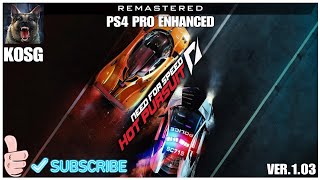NEED 4 SPEED HOT PURSUIT REMASTERED PS4 PRO ENHANCED (Friday night at drags)