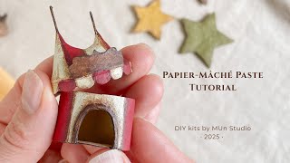 Papier-Mâché Paste Recipe | DIY Kits by MUn Studio  screenshot 1