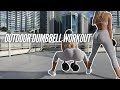 Outdoor Dumbbell Workout