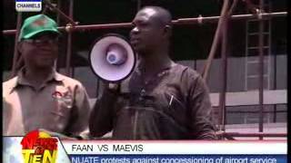 Faan Vs Maevisnuate Prtests Against Concessioning Of Airport Service